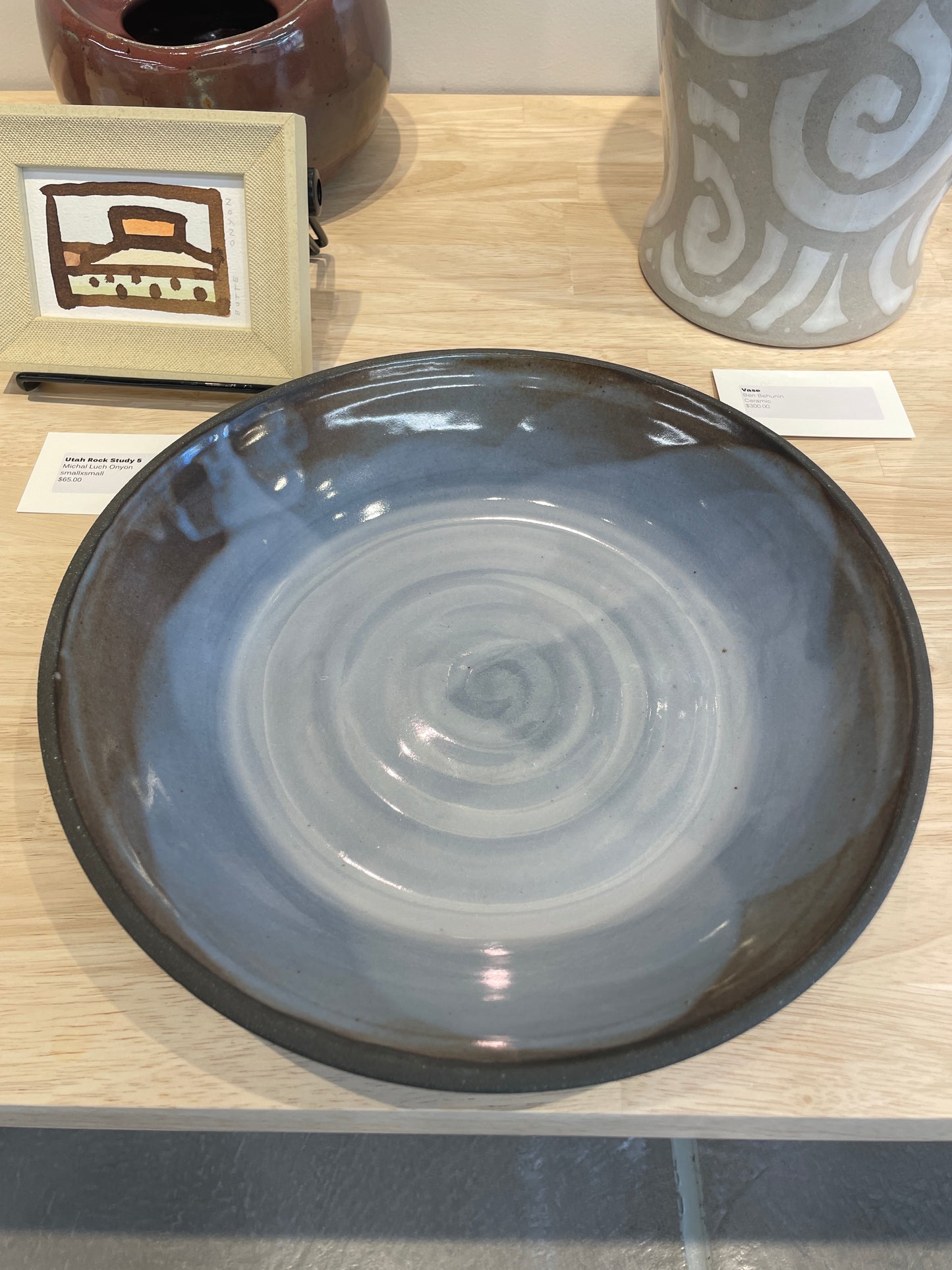 Black Ceramic Bowl