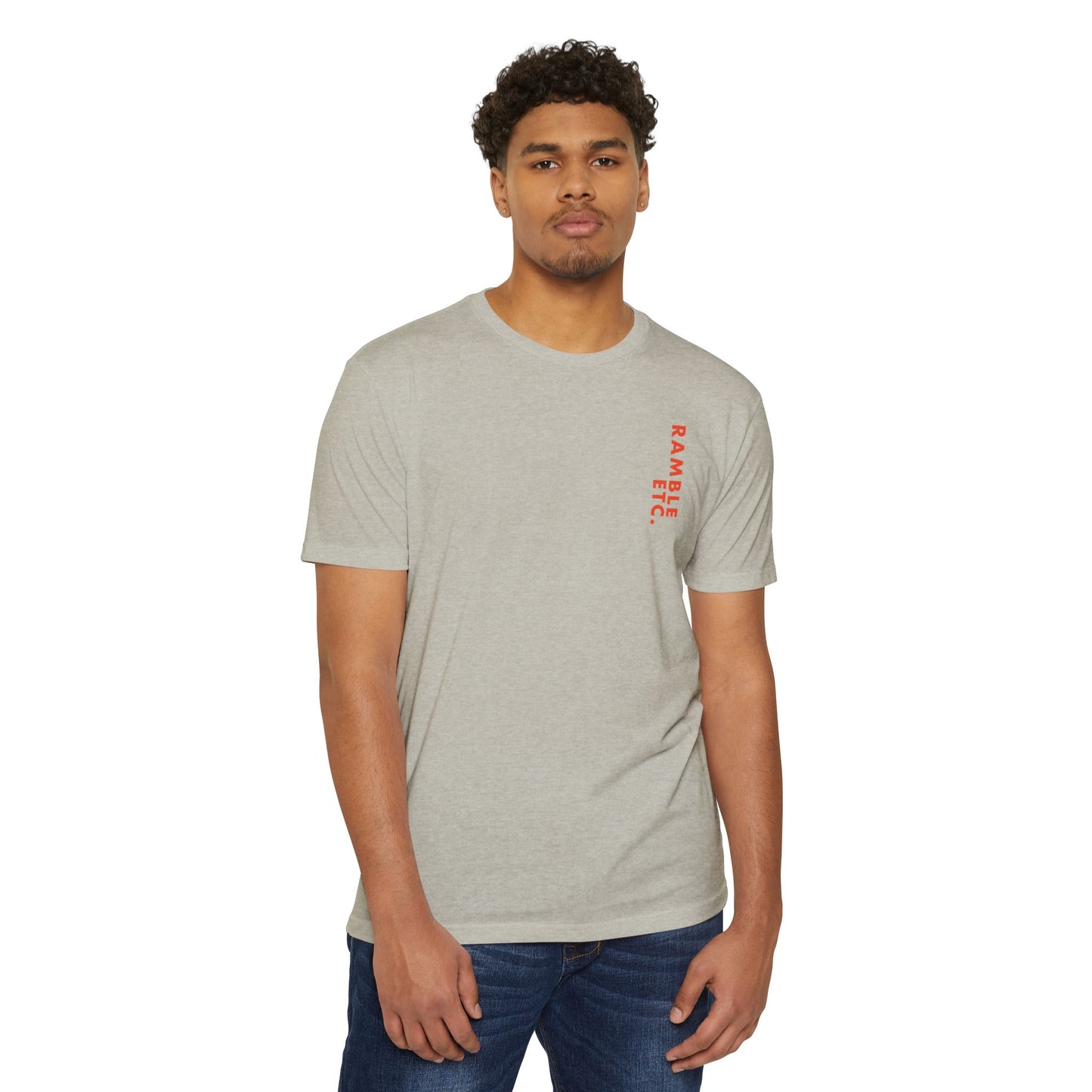 Ramble ETC Vertical - Poly/Cotton Blend Tee