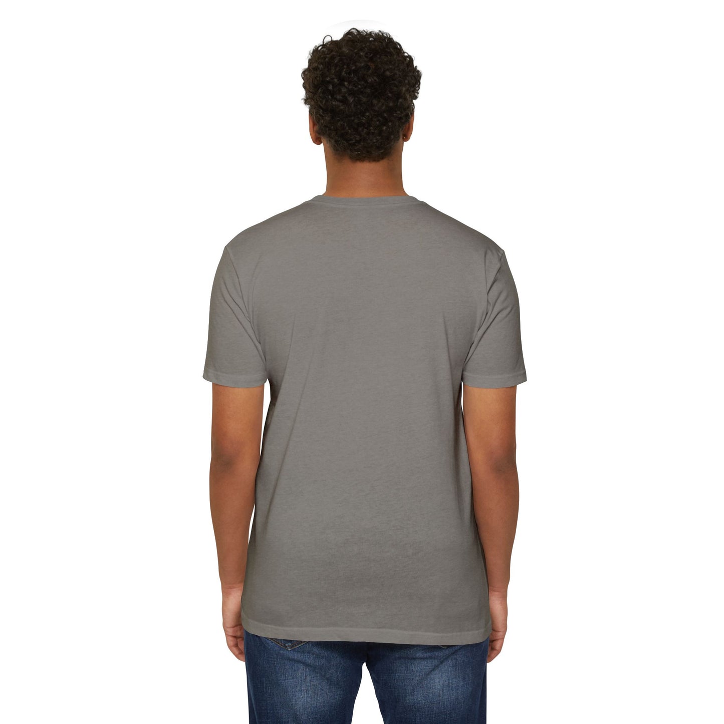 Simple Mountain Lockup Poly/Cotton T-Shirt