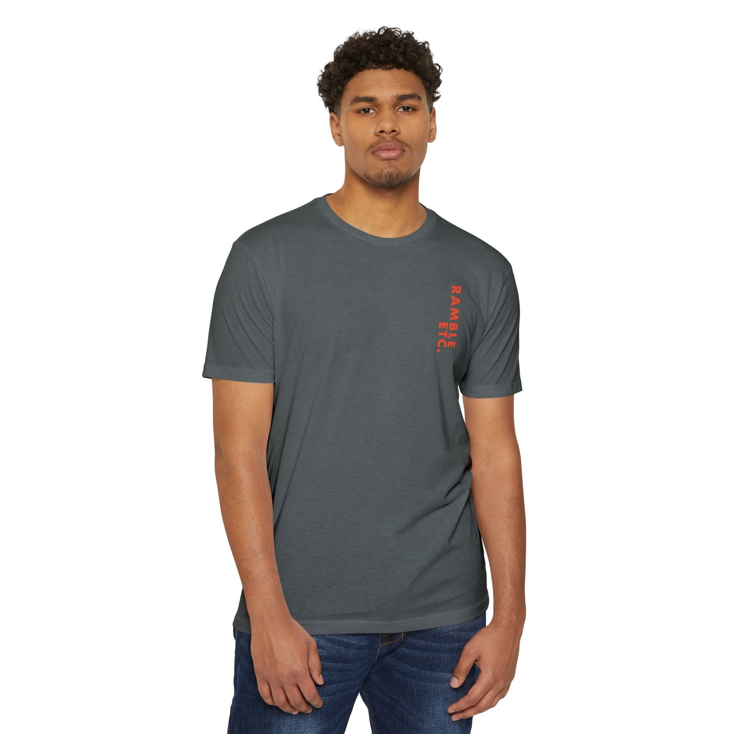 Ramble ETC Vertical - Poly/Cotton Blend Tee