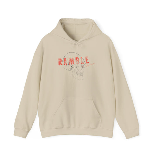 Skull Stamp Hoodie