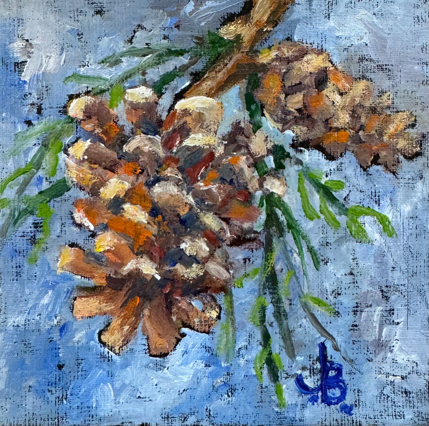 Pinecone Oil Study